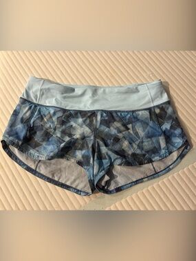lululemon speed up shorts size 6